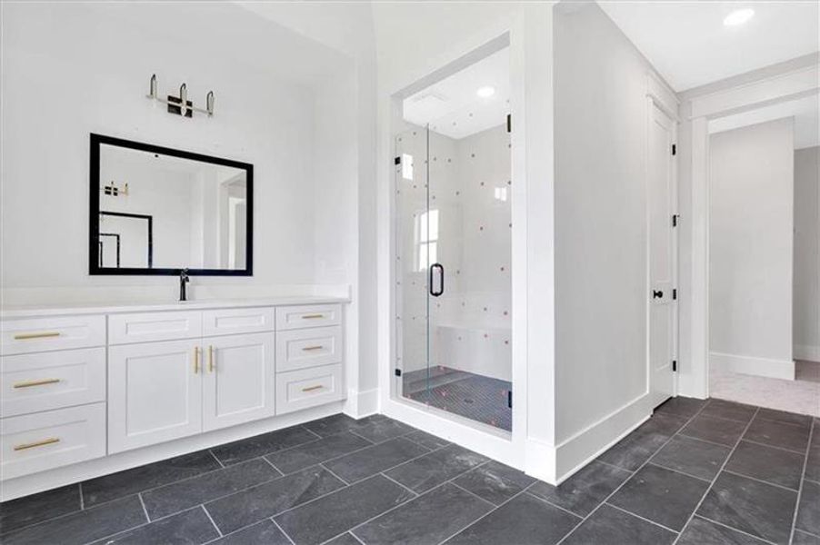 Furnished interior view inside a new home in , Rydal (Image 15).