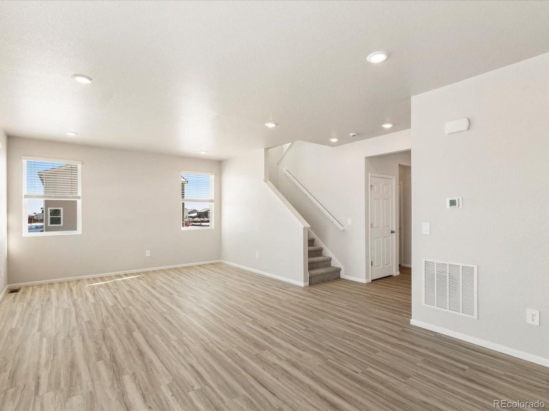 Spacious, unfurnished interior of a new home in Revere at Johnstown, Johnstown (Image 22). Spacious, unfurnished interior of a new home in Revere at Johnstown, Johnstown (Image 22).