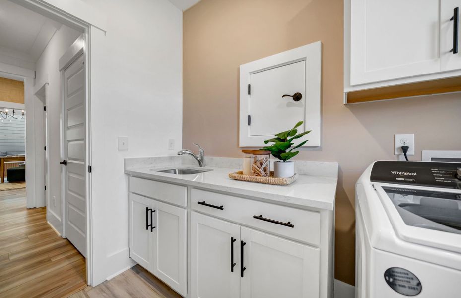Representative furnished interior of a home built from the Prestige by Pulte Homes in Muller Ridge, Blythewood (Image 8).