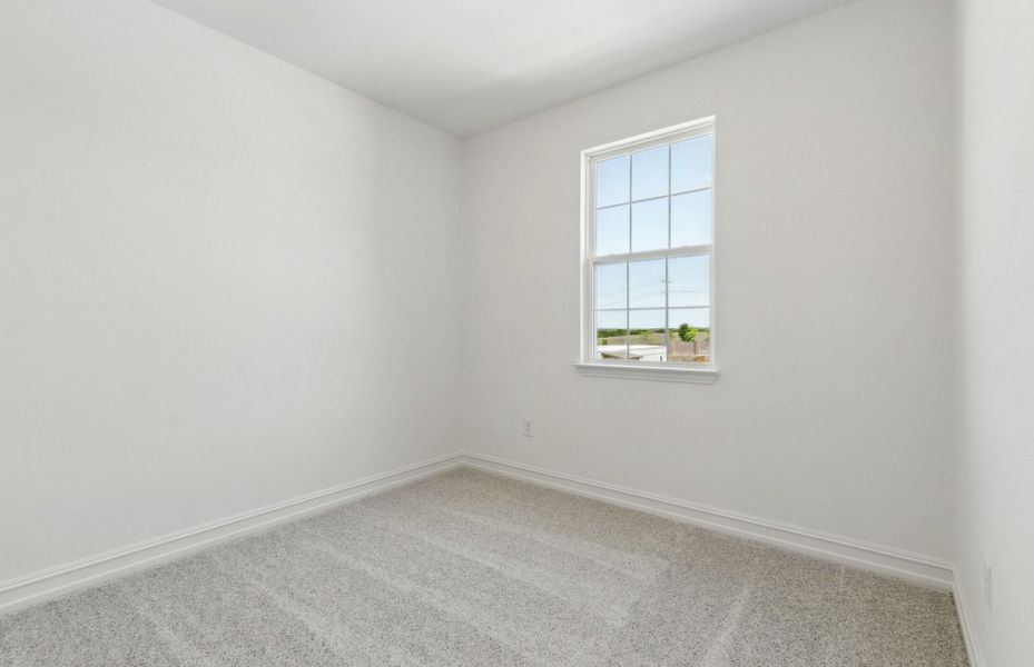 Spacious secondary bedroom with ample closet space Spacious secondary bedroom with ample closet space