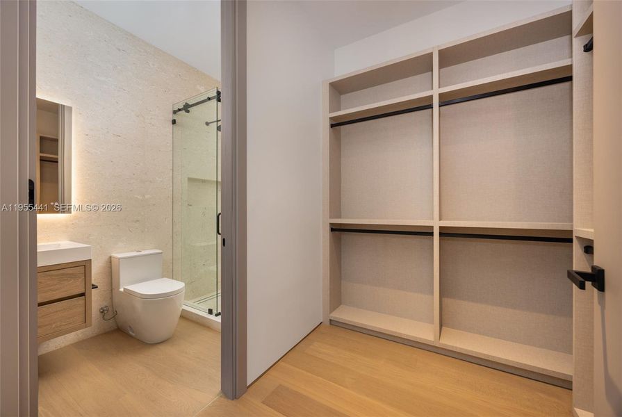 Furnished interior view inside a new home in , Miami (Image 26).