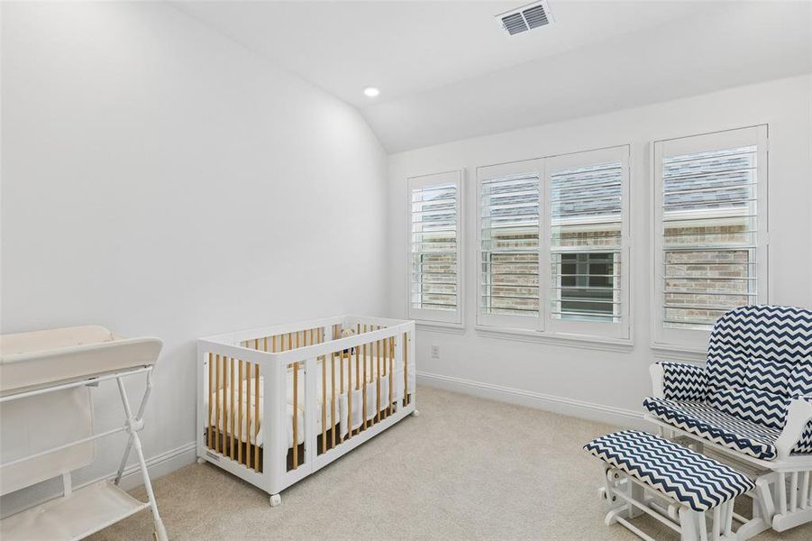Furnished interior view inside a new home in Fields Villas - Darling Homes, Frisco (Image 31).