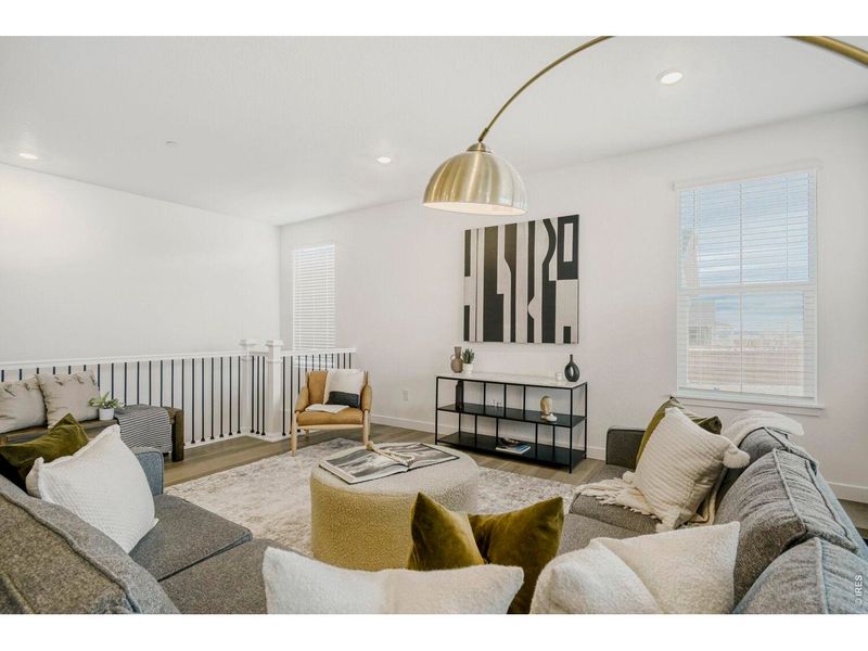 Furnished interior view inside a new home in Sunset Village, Erie (Image 14).