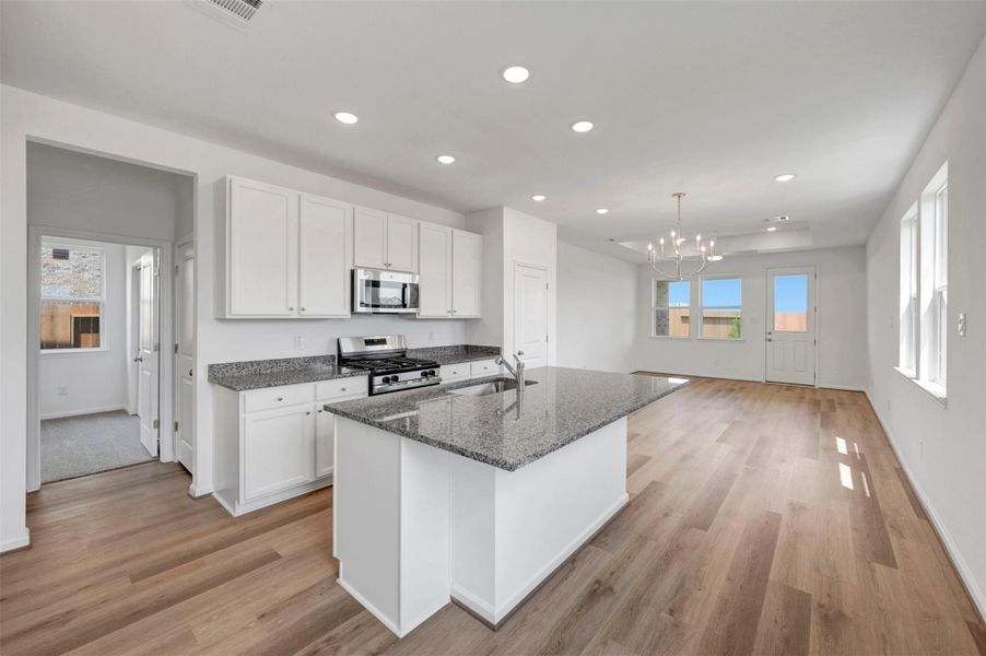 Chef-worthy island kitchen