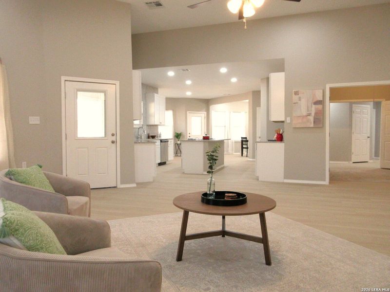 Furnished interior view inside a new home in , Seguin (Image 6). Furnished interior view inside a new home in , Seguin (Image 6).