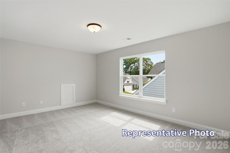 Spacious, unfurnished interior of a new home in Enclave at Riverdale, Huntersville (Image 44).
