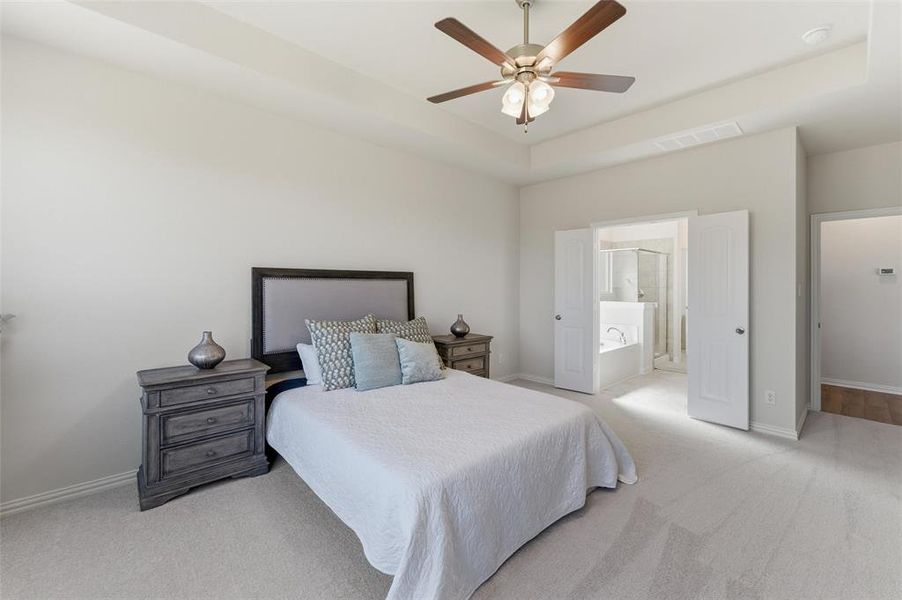 Furnished interior view inside a new home in Covenant Park, Springtown (Image 8).