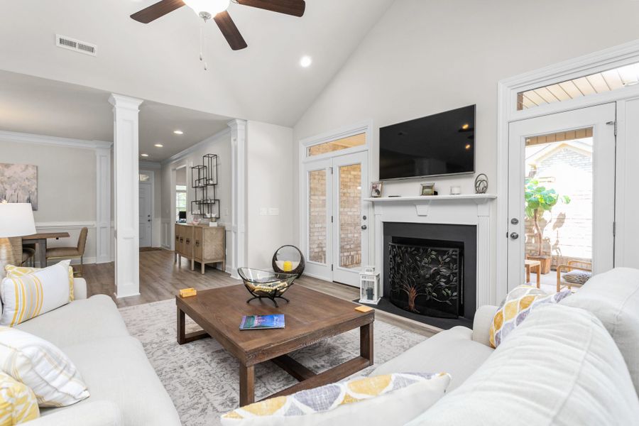 Furnished interior view inside a new home in Northborough, Colfax (Image 12).