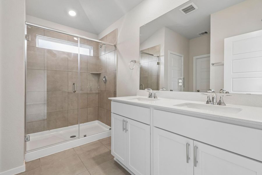 Furnished interior view inside a new home in Riviera Pines - Premier Series, Huffman (Image 12). Furnished interior view inside a new home in Riviera Pines - Premier Series, Huffman (Image 12).