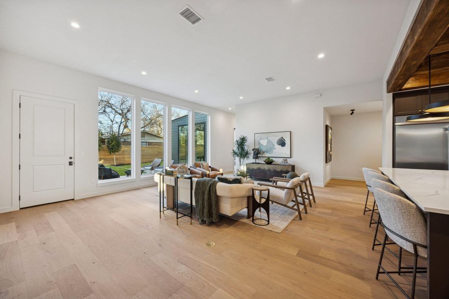 Furnished interior view inside a new home in , Austin (Image 6).