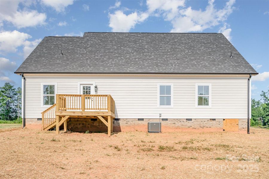 Exterior details and patio area of a home in , China Grove (Image 16).