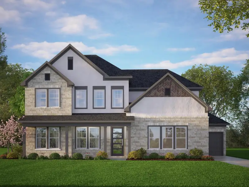 The Belmont J w/ 3-Car Garage The Belmont J w/ 3-Car Garage