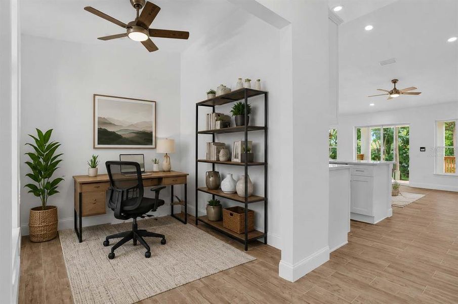 Furnished interior view inside a new home in , Orange City (Image 6). Furnished interior view inside a new home in , Orange City (Image 6).