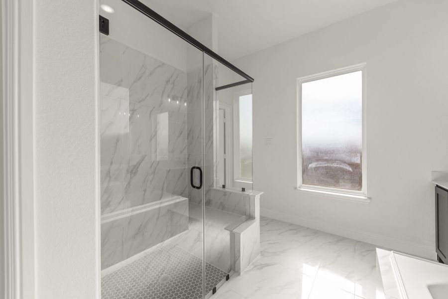 Furnished interior view inside a new home in Sutton Fields, Celina (Image 9).