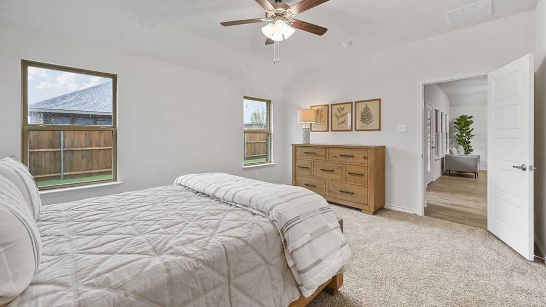 Furnished interior view inside a new home in Trailstone, Caddo Mills (Image 13). Furnished interior view inside a new home in Trailstone, Caddo Mills (Image 13).