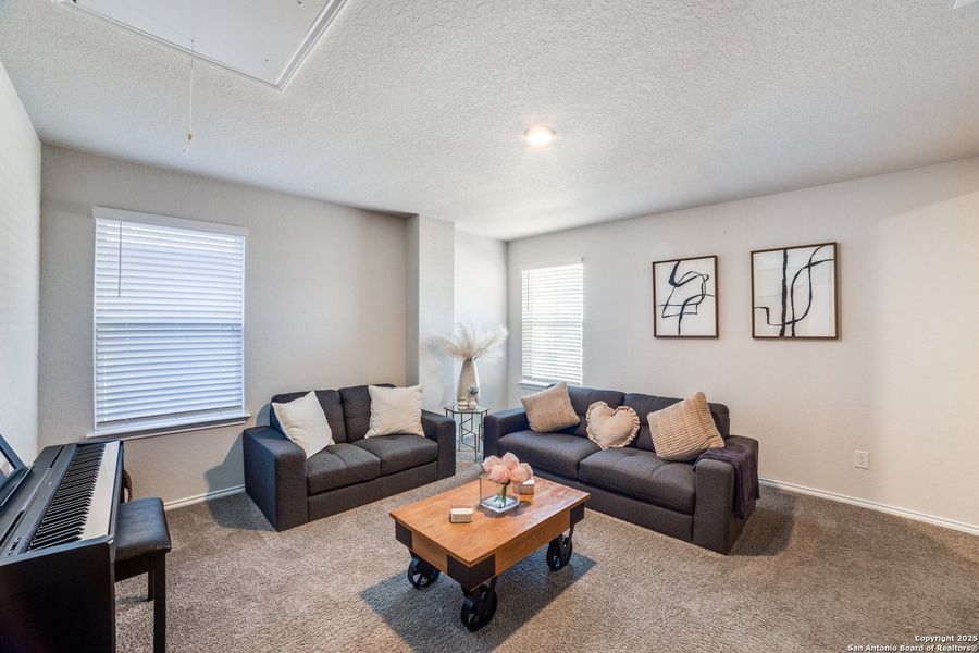 Furnished interior view inside a new home in , San Antonio (Image 10).