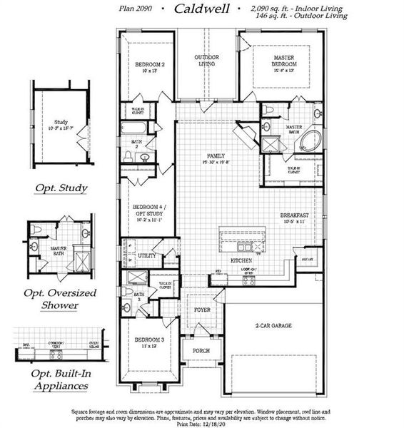 Caldwell Floorplan Caldwell Floorplan