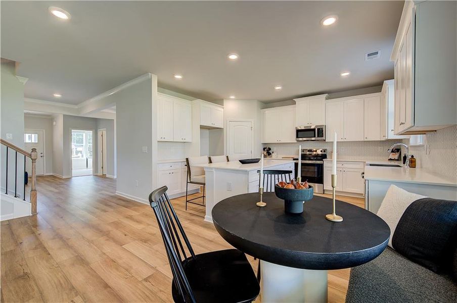 Furnished interior view inside a new home in Bowers Farm, McDonough (Image 15).
