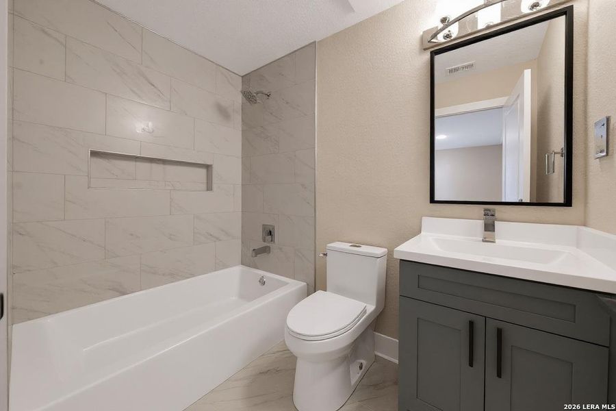 Furnished interior view inside a new home in , San Antonio (Image 15).