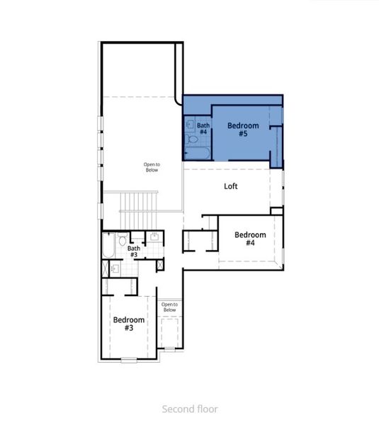 2D floor plan layout of this home in Devonshire, Forney, TX (Image 5). 2D floor plan layout of this home in Devonshire, Forney, TX (Image 5).