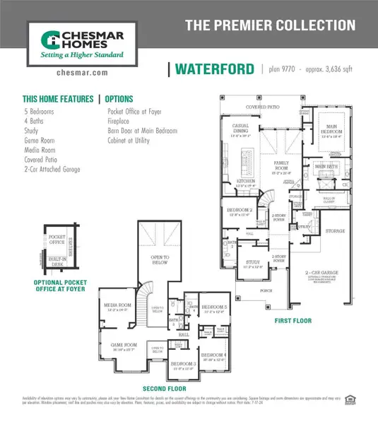 2D floor plan layout of this home in Briarley, Montgomery, TX (Image 3).