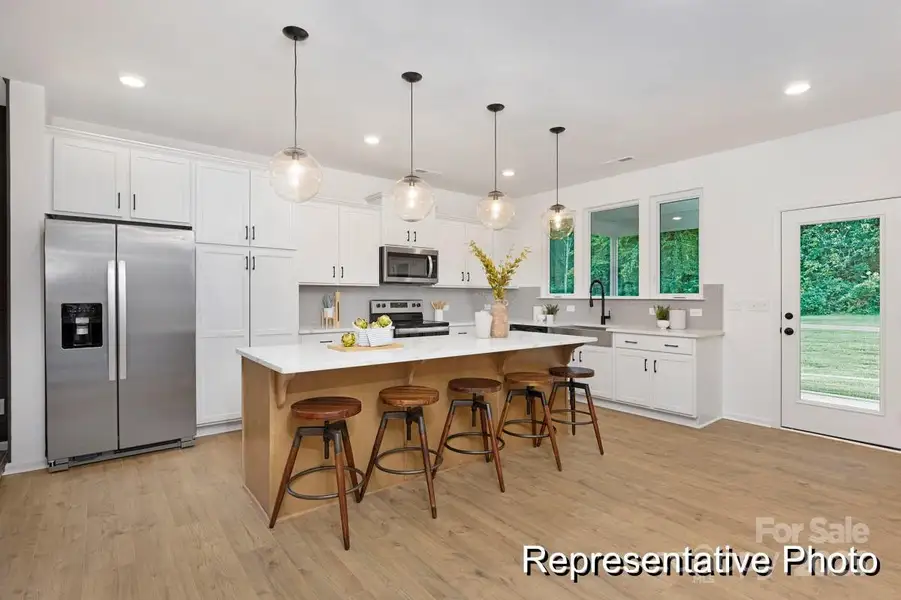 Furnished interior view inside a new home in Mooreland Oaks, Mount Holly (Image 13).