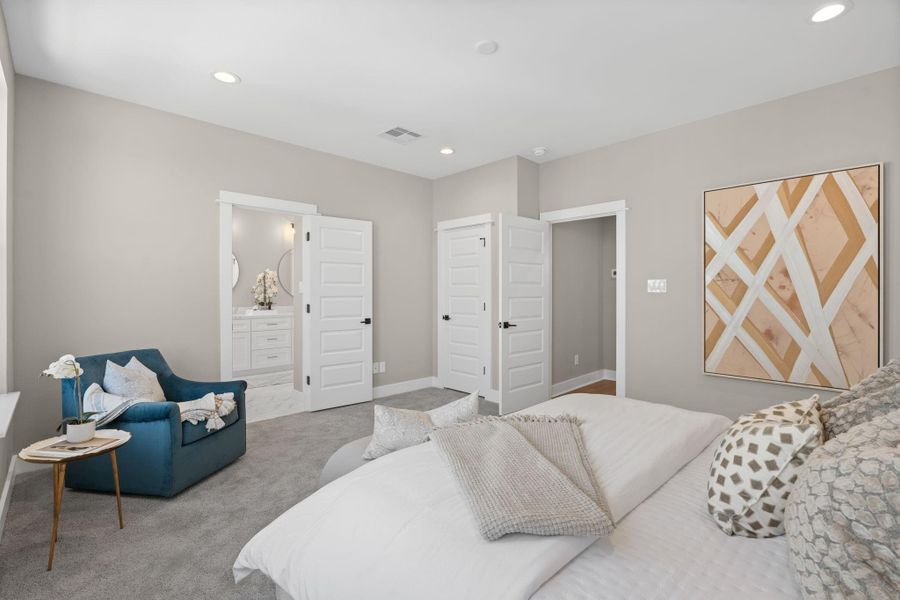 Furnished interior view inside a new home in , Houston (Image 9). Furnished interior view inside a new home in , Houston (Image 9).