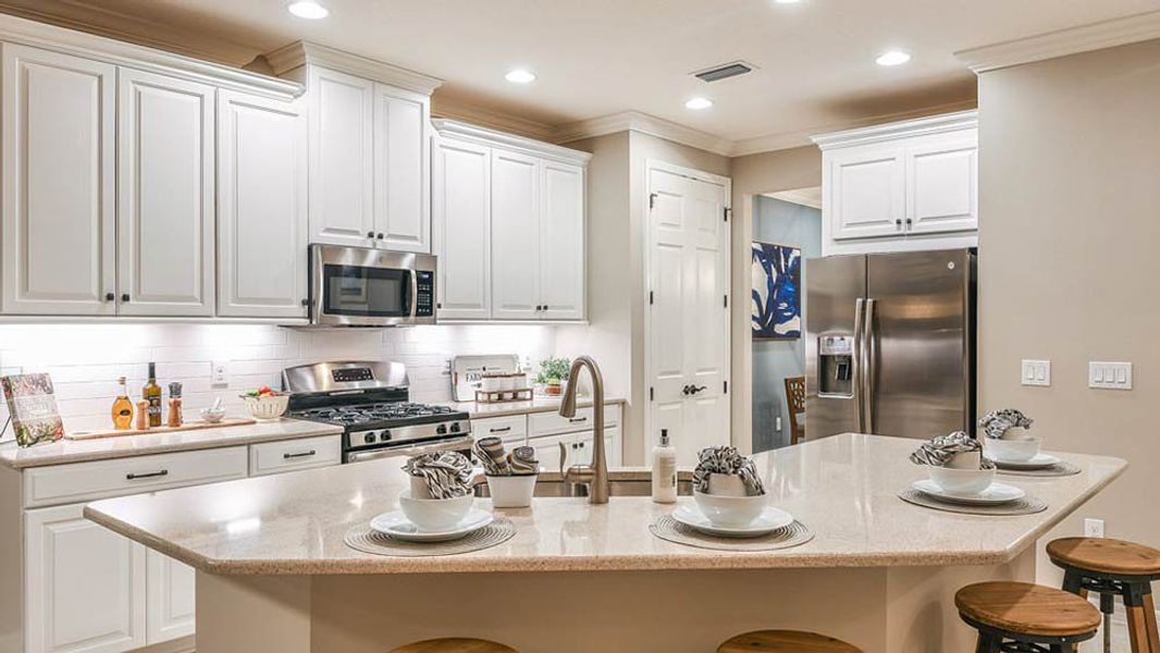 Representative furnished interior of a home built from the Bonaire by Taylor Morrison in Veranda Oaks, Port St. Lucie (Image 57).