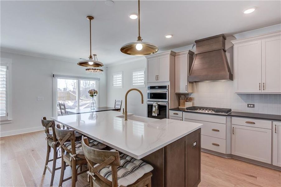 Furnished interior view inside a new home in Cambridge, Flowery Branch (Image 11).