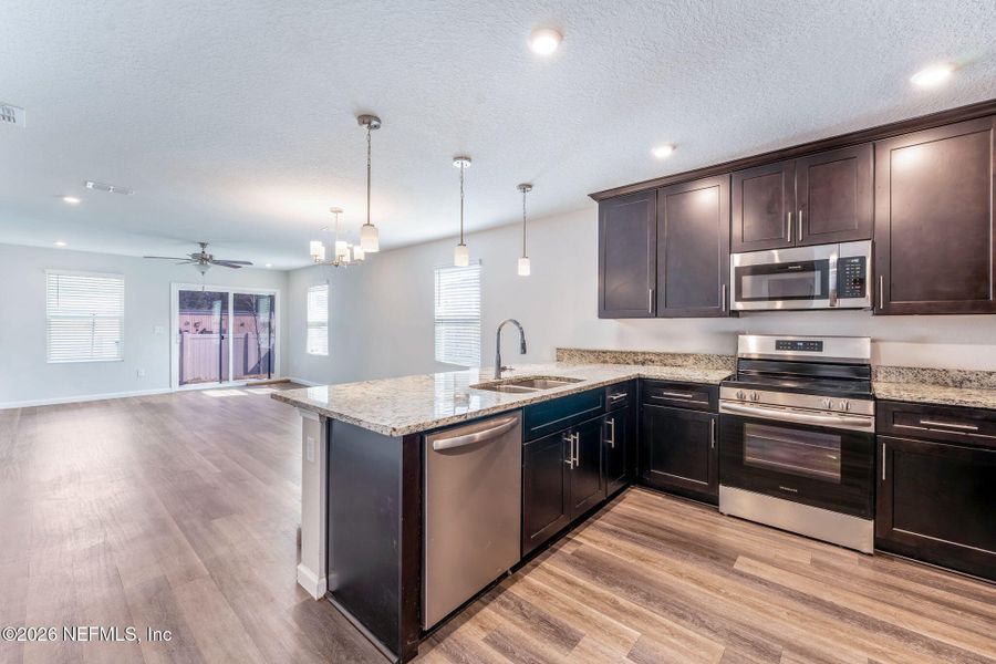 Furnished interior view inside a new home in , Jacksonville (Image 7).