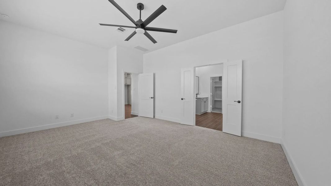 Spacious, unfurnished interior of a new home in Attwater 55s, Waller (Image 26).