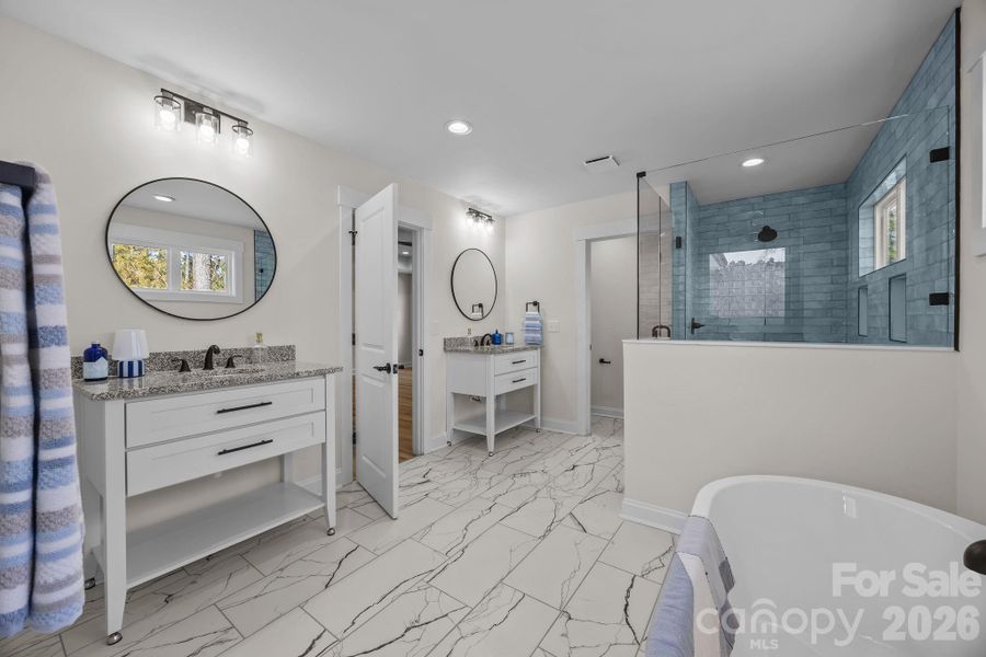 Furnished interior view inside a new home in , Salisbury (Image 12).