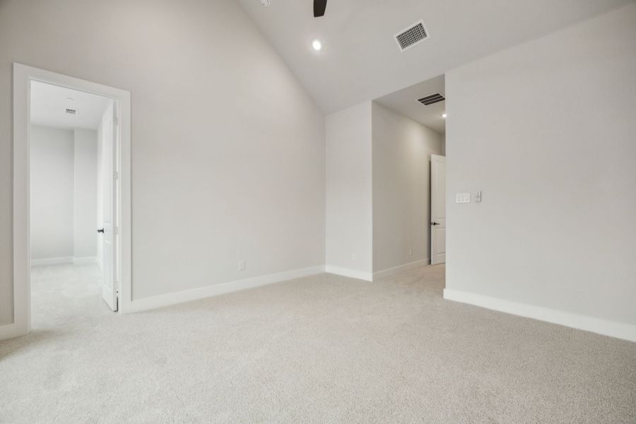 Spacious, unfurnished interior of a new home in Newman Village Townhomes, Frisco (Image 21).