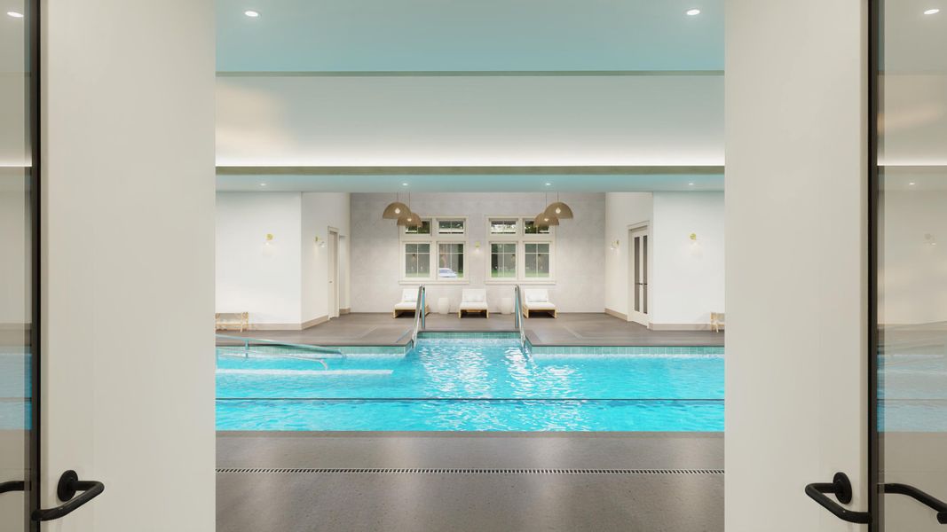 Furnished interior view inside a new home in Horizons at Carnes Crossroads | 55+: Cottage Collection, Summerville (Image 3).