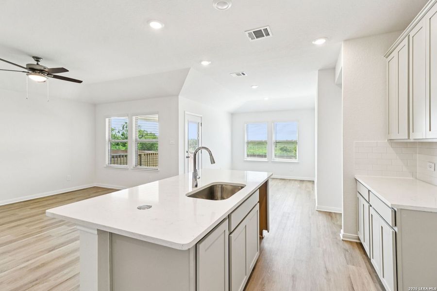 Furnished interior view inside a new home in Catalina, Converse (Image 7).