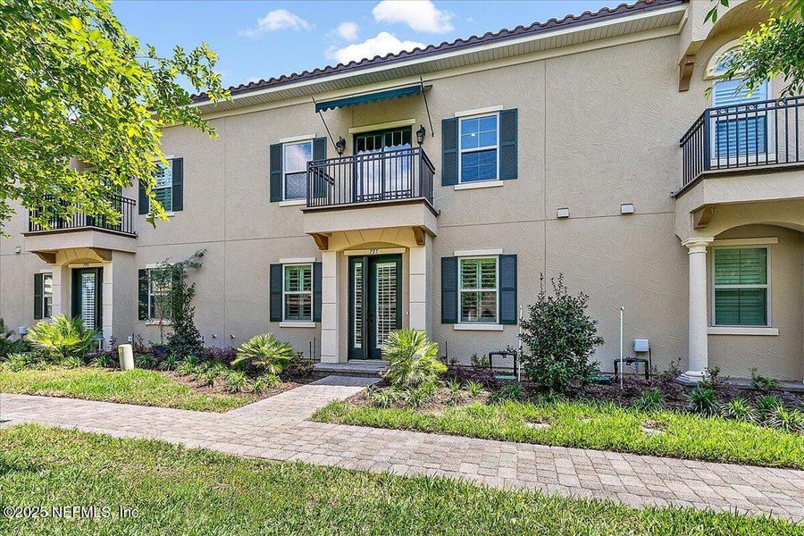 Front exterior of a new home in , Jacksonville, FL, highlighting curb appeal (Image 24). Front exterior of a new home in , Jacksonville, FL, highlighting curb appeal (Image 24).