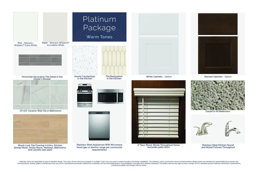 Platinum Package - Warm Tones Platinum Package - Warm Tones