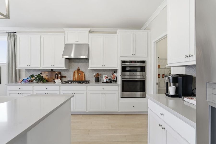 Representative furnished interior of a home built from the Essex by Taylor Morrison in Dreycott, Lawrenceville (Image 30).