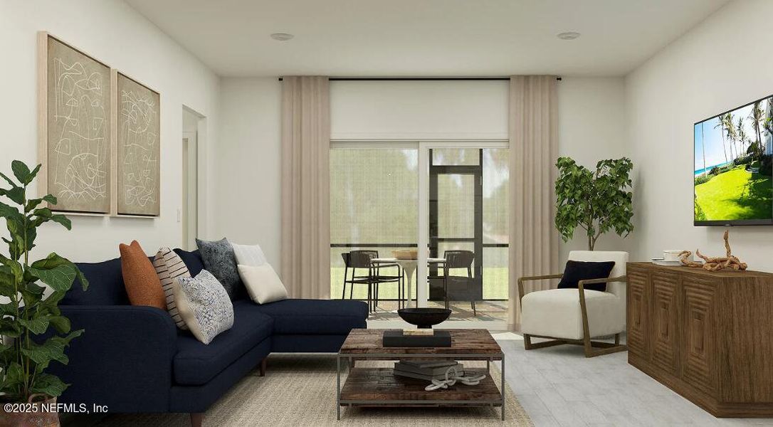 Furnished interior view inside a new home in Stillwater | Active Adult 55+: Stillwater (40s) - Royal Collection, St. Johns (Image 12). Furnished interior view inside a new home in Stillwater | Active Adult 55+: Stillwater (40s) - Royal Collection, St. Johns (Image 12).