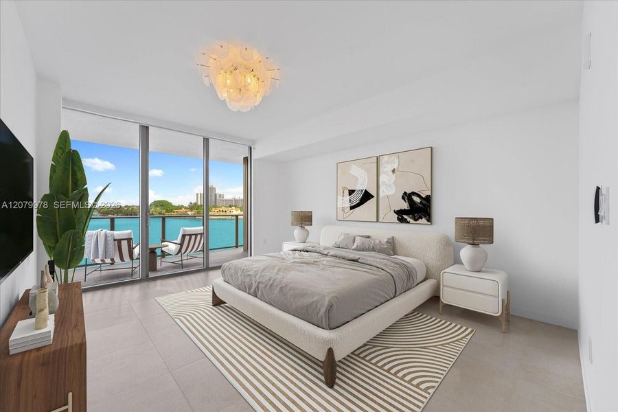 Furnished interior view inside a new home in Onda, Bay Harbor Islands (Image 7). Furnished interior view inside a new home in Onda, Bay Harbor Islands (Image 7).
