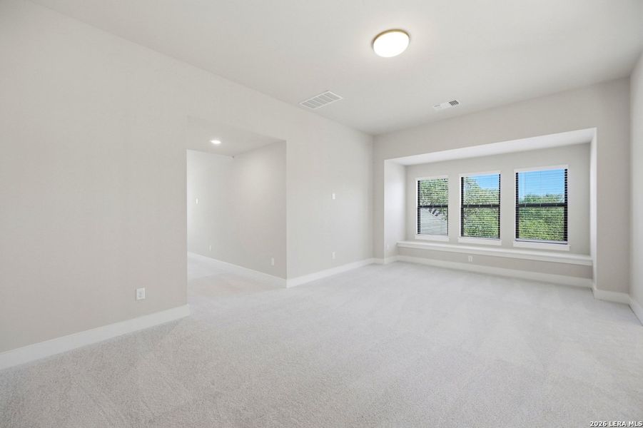 Spacious, unfurnished interior of a new home in La Cima, San Marcos (Image 34). Spacious, unfurnished interior of a new home in La Cima, San Marcos (Image 34).