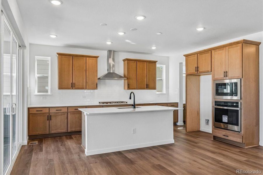 Furnished interior view inside a new home in The Summit at Meridian, Englewood (Image 6). Furnished interior view inside a new home in The Summit at Meridian, Englewood (Image 6).