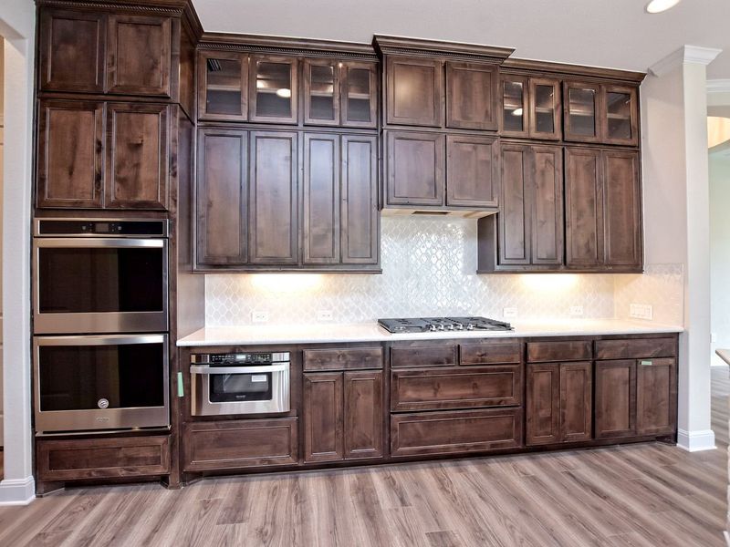 Representative furnished interior of a home built from the Siena II by Giddens Homes in Clearwater Ranch, Liberty Hill (Image 105).