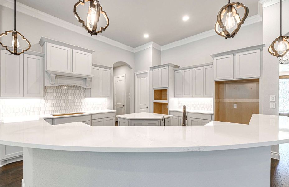 Representative furnished interior of a home built from the 3358 by Ravenna Homes in Artavia 70′, Conroe (Image 13).