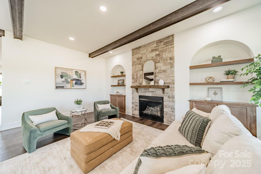 Furnished interior view inside a new home in , Rock Hill (Image 3).