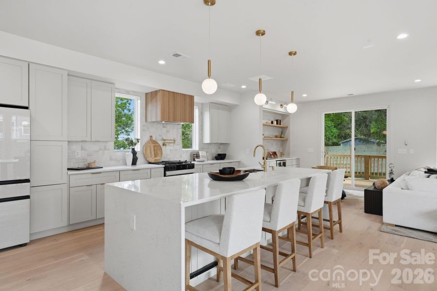 Furnished interior view inside a new home in , Charlotte (Image 13).