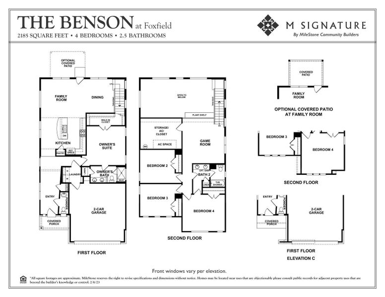 Benson Floor Plan