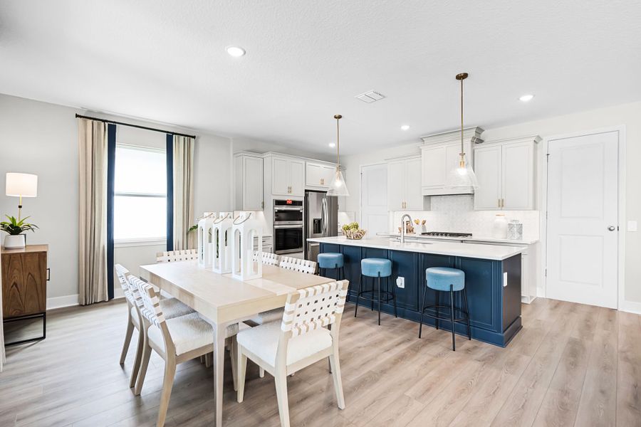 Kitchen and Dining Area
