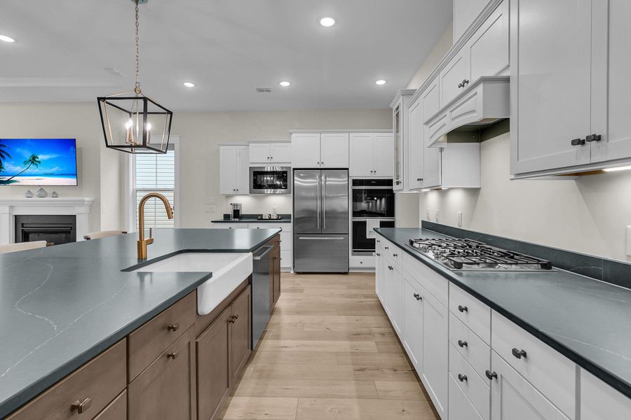 Furnished interior view inside a new home in , Summerville (Image 49).