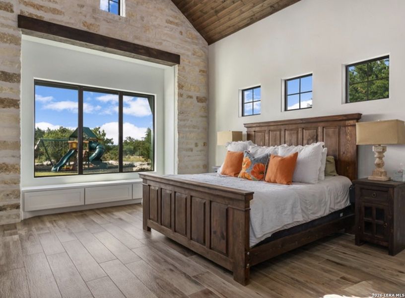 Furnished interior view inside a new home in , New Braunfels (Image 4).